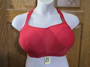 panache 36 HH red Women's High Impact Underwire Sports Bra - Picture 1 of 13