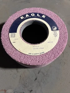 Eagle Grinding Wheel 41220 8x3x.33 chrome corundum, pink aluminum oxide - Picture 1 of 6