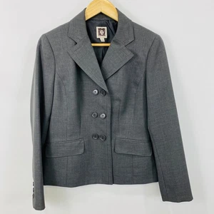 Blazer donna grigio Anne Klein taglia 6 con bottoni  - Foto 1 di 9