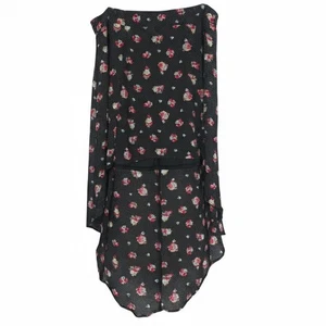 Torrid Damen 2X femininer romantischer Boho Whimsigoth Blumen Tupfen Hi-Lo Rock - Bild 1 von 11