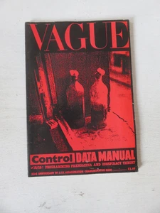 VAGUE MAGAZINE ISSUE # 18 / 19 Control Data Manual 1987 PUNK CULTURE FANZINE - Bild 1 von 23