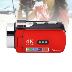 4K Video Camera Camcorder 64MP WiFi Vlog Camera With 3.0 Inch 180 Degree⊹ - Picture 1 of 12