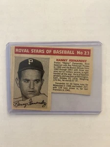 Nanny Fernandez Royal Stars of baseball No.23 - Picture 1 of 2