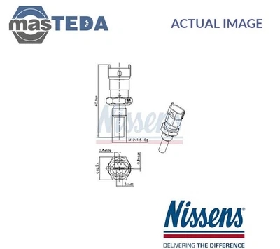 207019 COOLANT TEMPERATURE SENSOR GAUGE REAR NISSENS NEW OE REPLACEMENT - Image 1 of 4