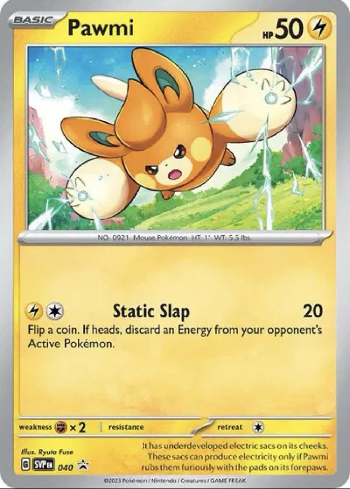 Pawmi 040 Sv: Scarlet & Violet Promo Cards Holo - Image 1 of 1