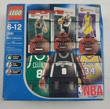 NBA Lego 3561 Antoine Walker, Tony Parker, Shaquille O'Neal. NEW
