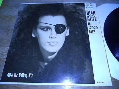 DEAD OR ALIVE "IN TOO DEEP / I´D DO ANYTHING" 3 REMIXES 1985 EPIC RECORDS DUTCH* - Image 1 of 4
