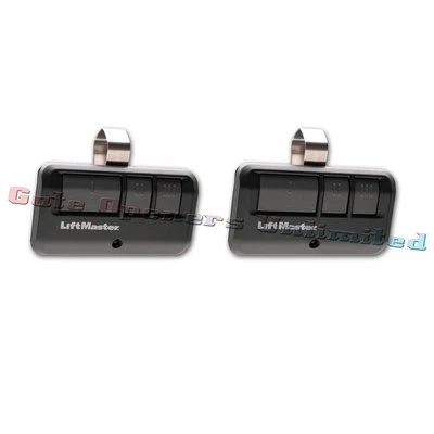 Liftmaster Gate Openers Transmitter 893LM 2-Pack Remote Controls Garage Doors - Image 1 of 2