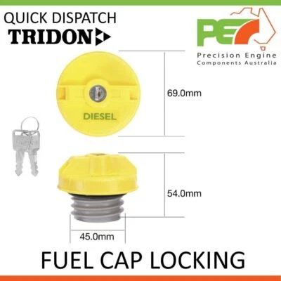 *TRIDON* Fuel Cap Locking For Toyota Landcruiser (Diesel) HJ61 HJ75(Incl.Turbo) - Image 1 of 4