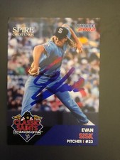Minnesota Twins EVAN SISK autographed 2022 Choice - St. Paul Saints