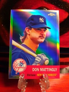 Don Mattingly 2022 Topps Chrome Platinum Anniversary Refractor