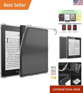 Lightweight Crystal Clear Case for 7" Kindle Edition 2024 - All-Round Protection - Picture 1 of 11