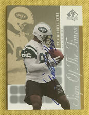 2000 SP Authentic Sign Of The Times Auto Autograph Windrell Hayes Jets Rookie RC