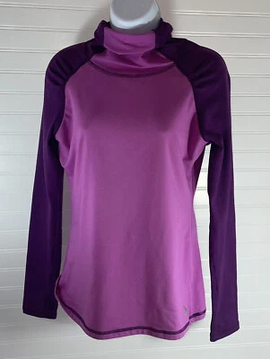 RBX Womens Top Pullover High Neck Pullover Medium Activewear Running Pink Purple - Image 1 of 4
