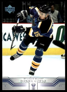 2001-02 Upper Deck #385 Daniel Corso St. Louis Blues Hockey Card - Bild 1 von 2