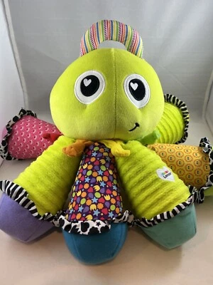Lamaze Octotunes Sensory Development Baby Toy~Musical Squeak Octopus Lime Yellow - Image 1 of 4