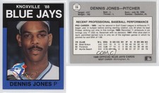 1988 Best Knoxville Blue Jays Dennis Jones #19