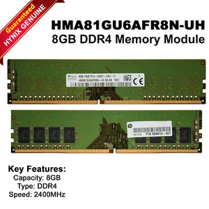 SK Hynix PC4-17000 PC4 2133P 8GB DDR4 2RX8 2133MHz Laptop Memory P1N52AA - Picture 1 of 7