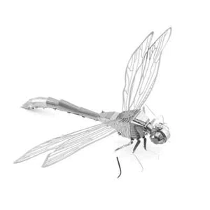 3D Dragonfly Metal Puzzle Model DIY Assembly Jigsaw Creative Adult Toys Decor - Picture 1 of 5