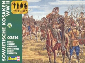 Revell (1/72) - 02514 World War II Soviet Cossacks - rara green BOX ON SPRUES - Imagen 1 de 1