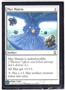 Magic: The Gathering MTG Myr Matrix Artifact Darksteel DST 2004 Near-Mint/NM A+! - Picture 1 of 1