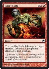 TURN TO SLAG X4 4 4X Scars of Mirrodin MTG Magic the Gathering Cards DJMagic