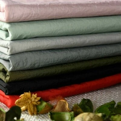 Wasserdicht Stoff 70D Geriffelte Nylon Material Tuch für Nähen Mantel Polster - Bild 1 von 4