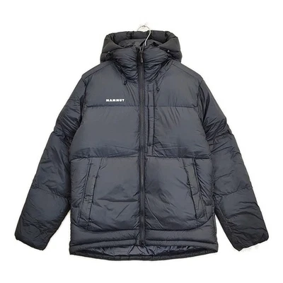 Куртка с капюшоном утепленная Mammut Snow Trick 1013-03360 размер L пуховая темно-синяя 5-1031A♪ - Изображение 1 из 4