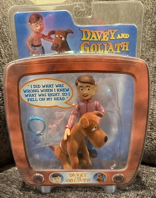 Figuras de ação Davey And Goliath Series One 2003 Majestic Studios - Imagem 1 de 3