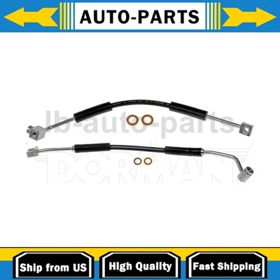 Manguera de freno delantera 2x para Ford Ranger 1989-1994 tracción trasera Mazda B4000 1994 tracción trasera Foto 1 de 4