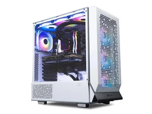 Skytech Omega thermaltake Tempered glass Chamber ATX Mid-Tower Gaming Case - Picture 1 of 7