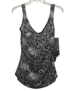 Roxanne Women's Swimsuit V Neck Sarong W Cntrl Size 16 Cup 40D - Picture 1 of 6
