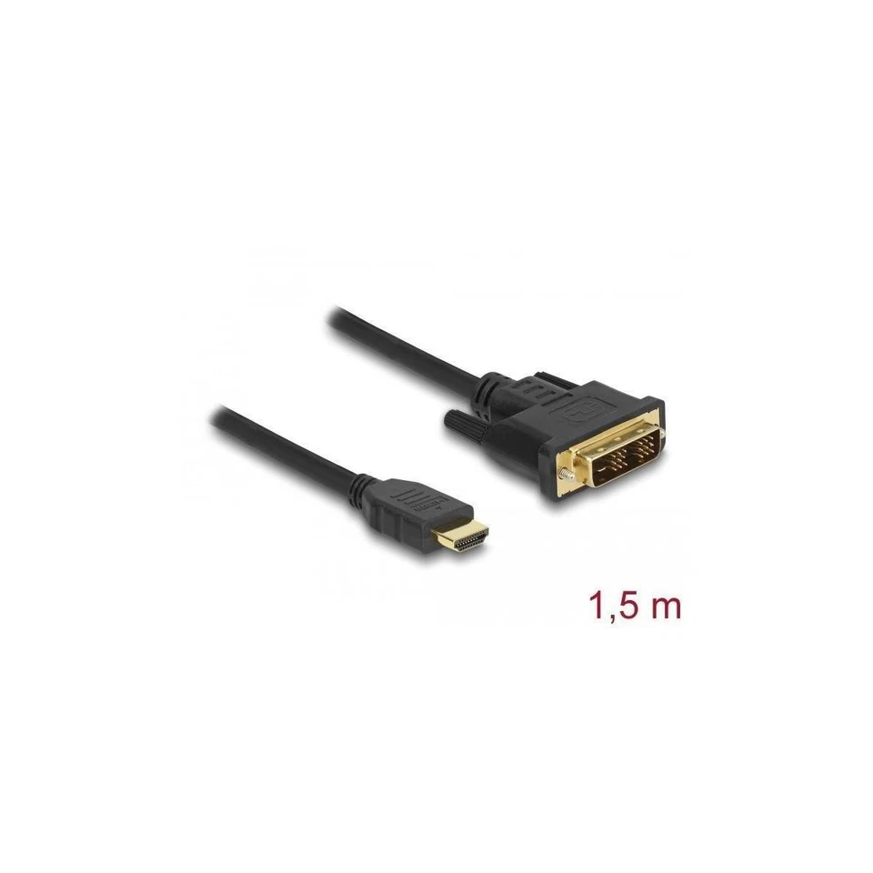 HDMI zu DVI 18+1 Kabel bidirektional 1,5 m - Bild 1 von 1