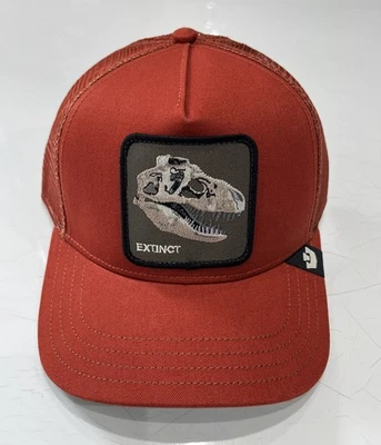 Goorin Bros The Extinct Skull Solar Orange Trucker Hat- NWT- Fall ‘25 Collection - Image 1 of 4