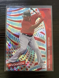 2021 Panini Chronicles #95 Rafael Devers Boston Red Sox Revolution Cubic /25 - Picture 1 of 2