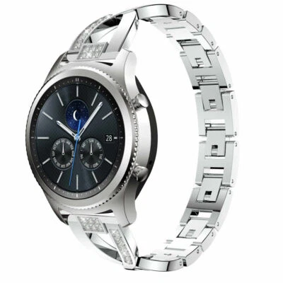 Correa de muñeca de acero inoxidable para Samsung Galaxy Watch Active 2 40 mm 44 mm Foto 1 de 4