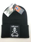the Vibrators 77 UK Punk 'Troops of Tomorrow' c2006 Patch Black Knit New Beanie
