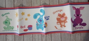 blues clues bluey kids wall border partial roll prepasted 8 feet 1 inch - Picture 1 of 2