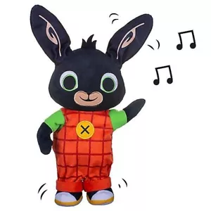CBeebies Bing Bunny Bing The Black Talking Rabbit Soft Plush Toy - Picture 1 of 2