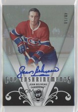 2007-08 Upper Deck The Cup Cup Enshrinements /50 Jean Beliveau #E-JB Auto HOF