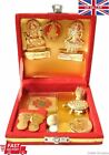 Hindu GODS Lord Ganesh Laxmi Durga Saraswati Ram Hanuman Wealth Luck Pooja Metal
