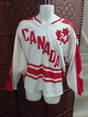 Camiseta deportiva de hockey vintage Nike Team Canada Summit Series 1974 adulto mediana retro Foto 1 de 4