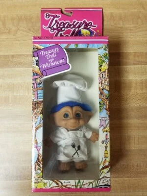 Ace Novelty Treasure Troll Chef con Wishstone - Nuevo en caja Foto 1 de 4
