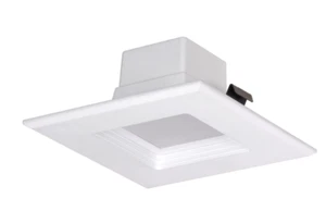 Satco S9758 10 watt LED Downlight Retrofit, 4 inch square shape, 4000K, 120 volt - Picture 1 of 1