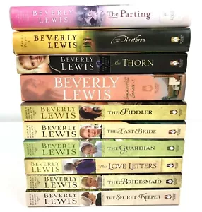 Lot Of 10 Beverly Lewis Books Amish Christian Fiction 8 PB 2 HC Z1 - Picture 1 of 6