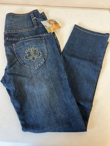 Beyonce Deréon High-Waist Blue Jeans 11/12 Neu mit Etikett - Bild 1 von 9
