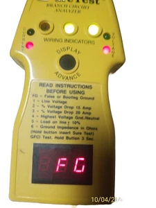 SureTest ST-1D (7C93) Branch Circuit Analyzer + Cord - Picture 1 of 1