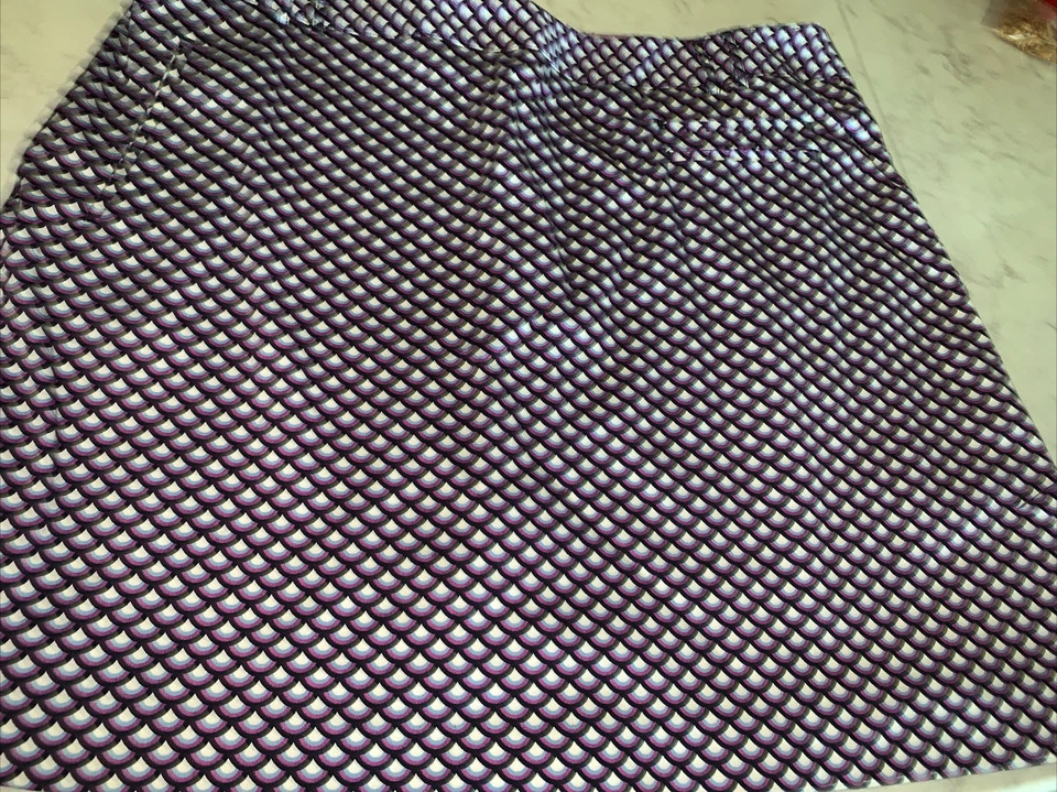 Skort Sport Haley Talla 16 Negro Blanco Azul Púrpura Foto 1 de 4