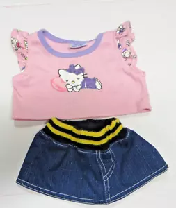Gonna jeans top Build Bear Babw Hello Kitty bel lotto - Foto 1 di 2