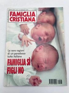 Famiglia Cristiana n 3 anno 1997 Famiglia si figlio no - Picture 1 of 2